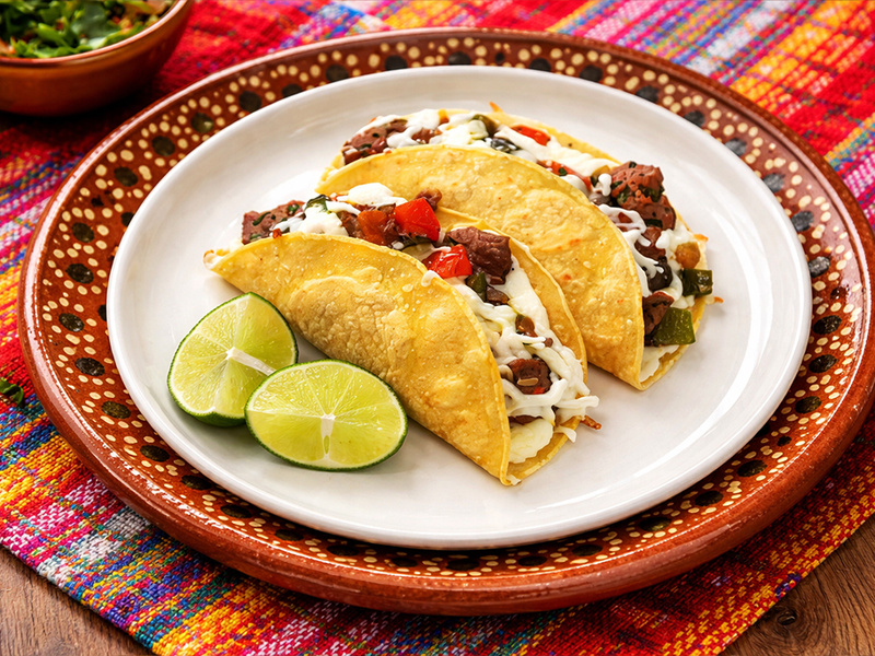 Mexican cheese for tacos