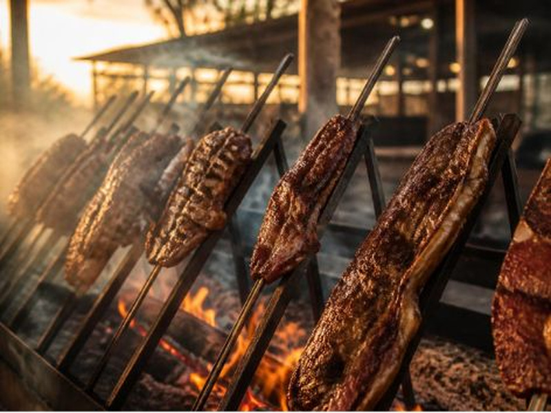 No dials, no lid — just fire, iron, and someone willing to stand there and watch it.