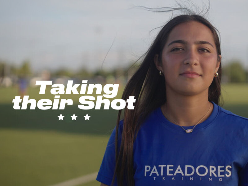 taking their shot soccer