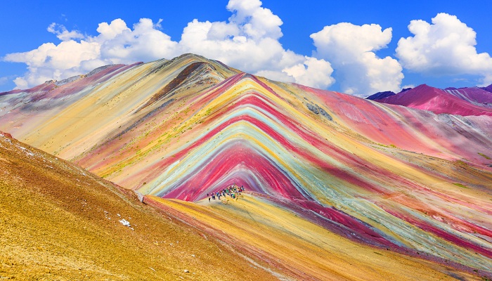 Different food at different altitudes in Peru
