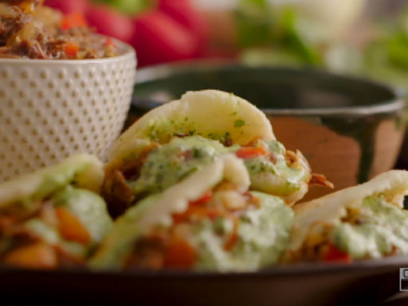 Image of Pulled Beef Arepas article