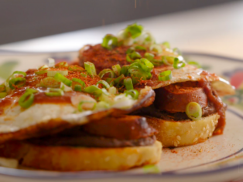 Image of Chorizo and Egg Mollete article