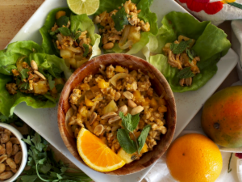 Image of Caribbean Lettuce Cups article