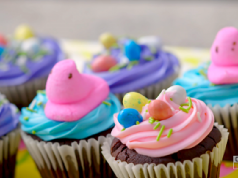 Image of Easter Chocolate Egg Cupcakes article