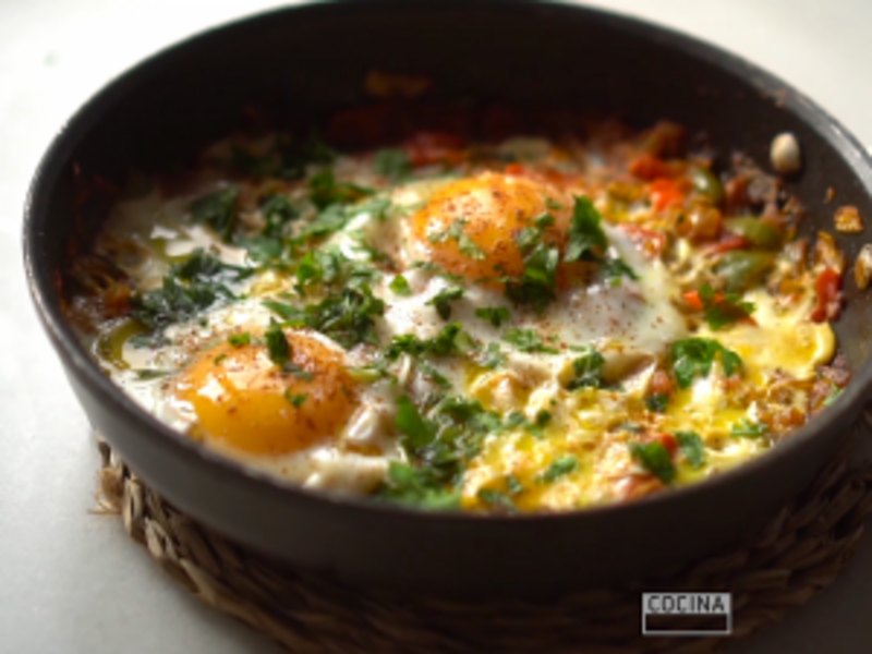 Image of Spicy Eggs Shakshuka article