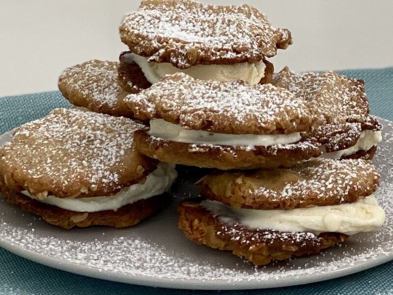 Image of Oatmeal Cookies Ice Cream Sandwiches article