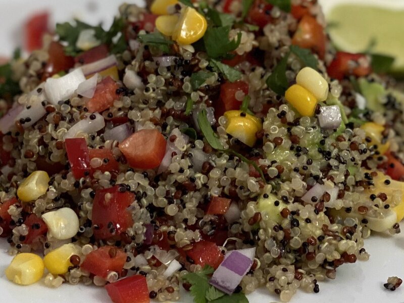 Image of Quinoa and Chipotle Salad with Avocados article