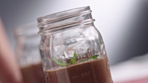 Chocolate Avocado Mint Smoothie