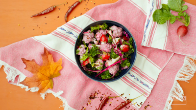 Purple Cauliflower Salad