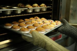 Baking goods coming out of the oven/ Photo by Taylor Grote on Unsplash